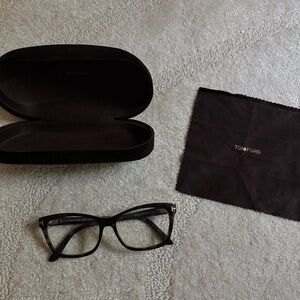 Tom Ford Tortoise Eyeglasses 5424